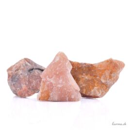 Aventurine rouge - Pierre brute de poche - Taille L