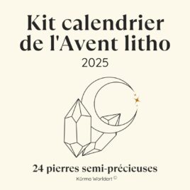 Kit calendrier de l’Avent litho 2025 (sans les pochettes)