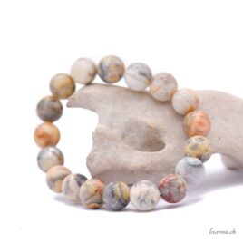 Crazy Lace Agate bracelet 10.5-11mm
