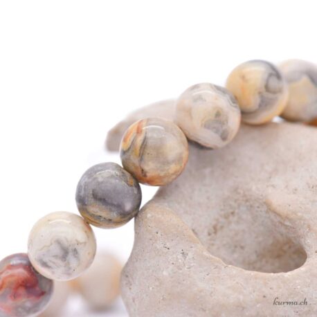 Bracciale Crazy Lace Agate 10,5-11 mm