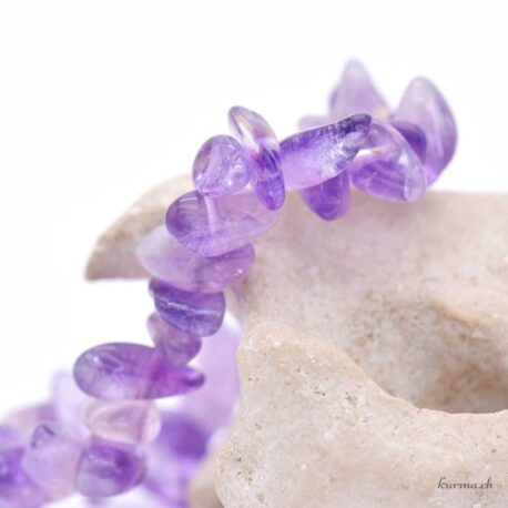 Amethyst Armband 5-10mm - Splitter