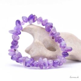 Bracelet Améthyste 9-12mm - Éclats