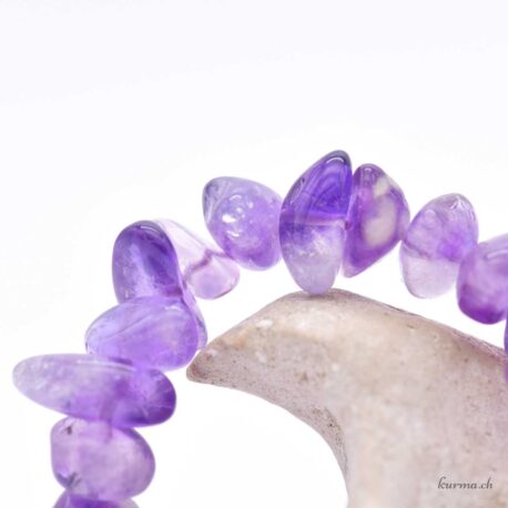 Amethyst Armband 9-12mm - Splitter