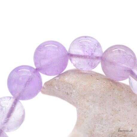 Lavendel Amethyst Armband 10-10.5mm - A