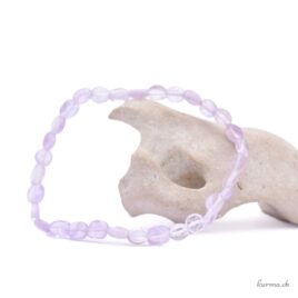 Amethyst Lavendel Nuggets Armband 6x8mm