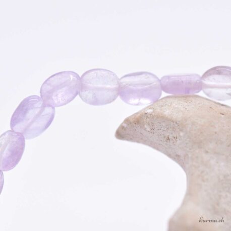 Amethyst Lavendel Nuggets Armband 6x8mm