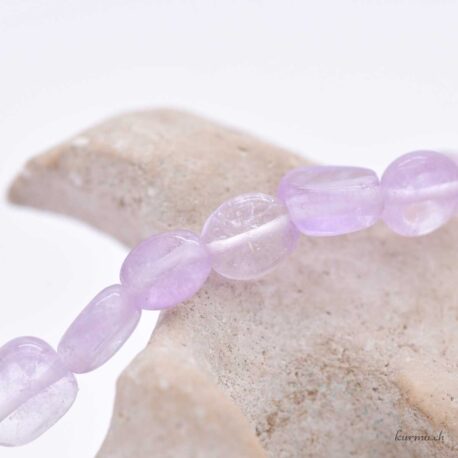 Amethyst Lavendel Nuggets Armband 6x8mm