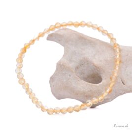 Bracciale Citrino 4 mm - Sfaccettato