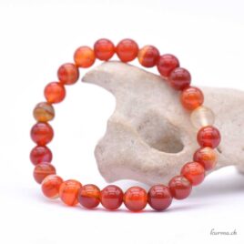 Carnelian bracelet 8mm