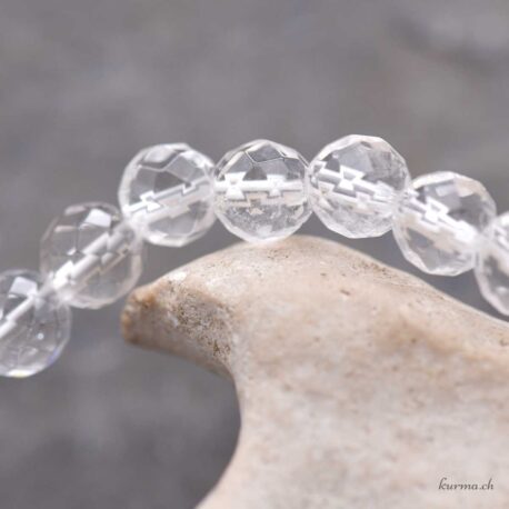 Bergkristall Armband 6-6.5mm - Facetten