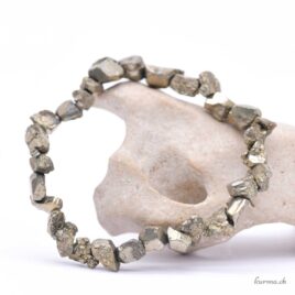 Pyrit Armband Rohkristalle 5-7mm