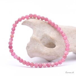 Rosa Turmalin Armband 4mm
