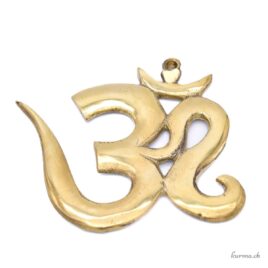 Symbole Om en laiton - 12cm