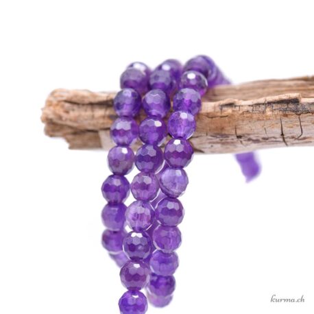 Amethyst - 6mm beads - Faceted