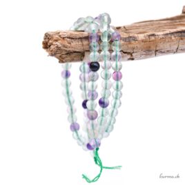 Regenbogen Fluorit - Perlen 3.5-4mm