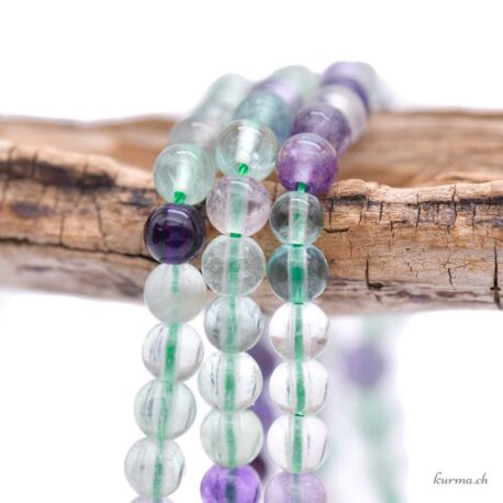 Fluorite arcobaleno - Perline 4-4,5 mm
