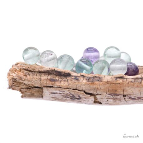 Fluorite Arc-en-ciel - Perles 6,5-7mm