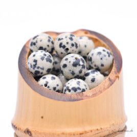 Diaspro dalmata - perline da 10 mm