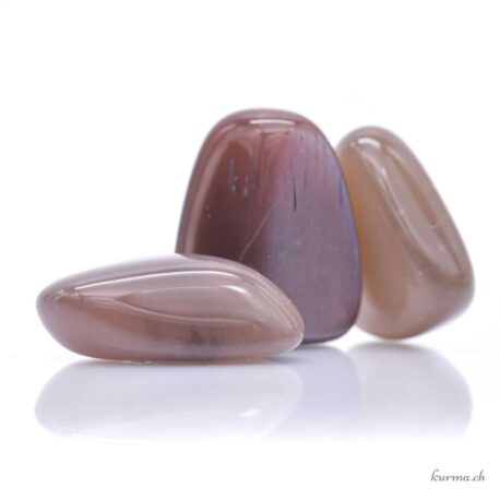 Pierre de lune chocolat - Pierre roulée - Taille M