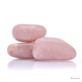 Rosa Mondstein - Trommelstein - Größe S