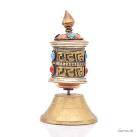 Moulin à prières tibétain de table - 7cm