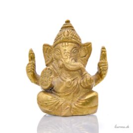 Statue de Ganesh - Bronze - Doré