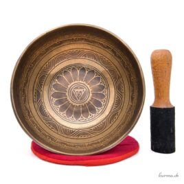 Campana tibetana incisa - Vishuddha - 24 cm