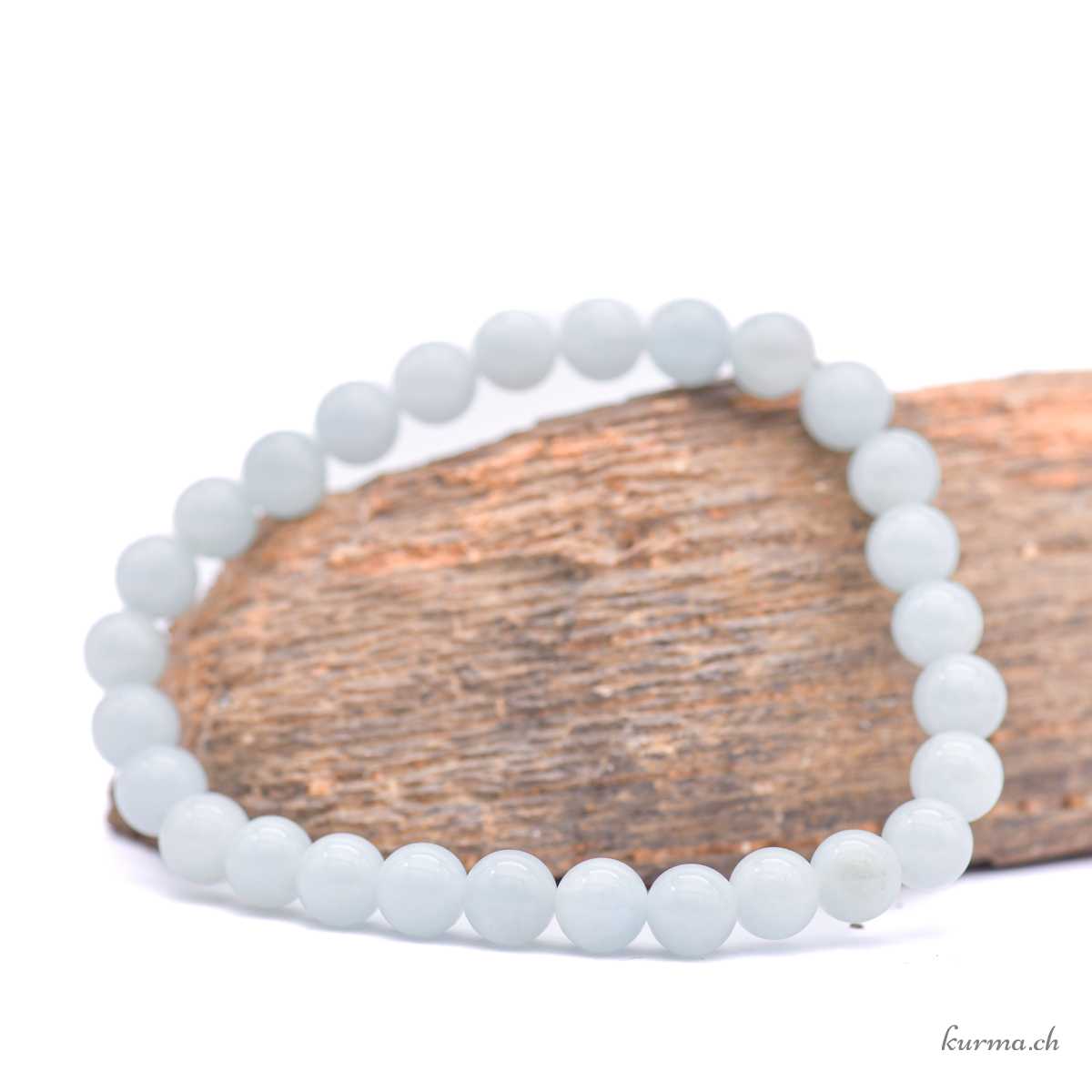 Bracelet Aigue-marine 6-6.5mm Bracelet Aigue-marine 6-6.5mm