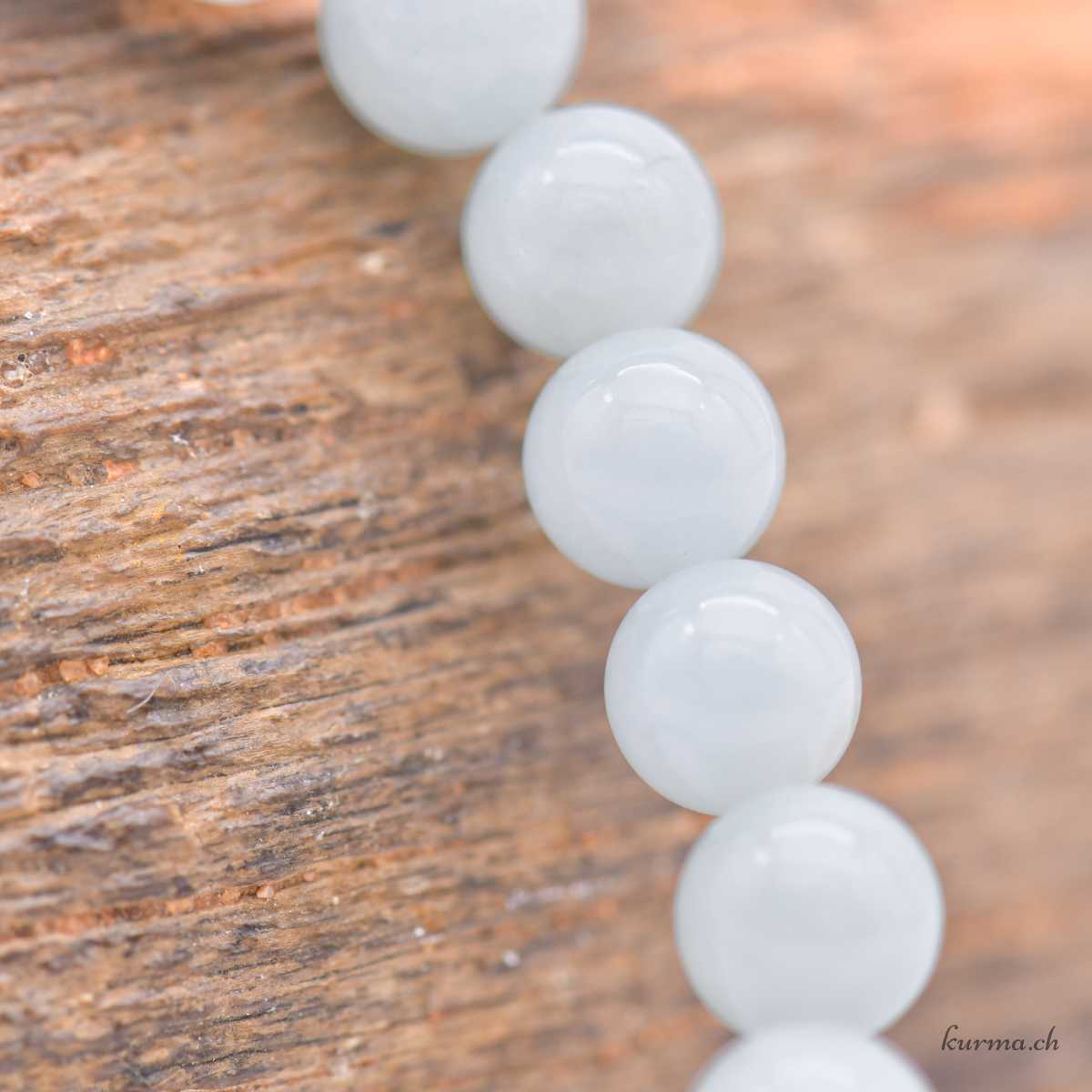 Bracelet Aigue-marine 6-6.5mm Bracelet Aigue-marine 6-6.5mm