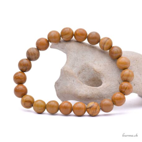 Bracelet Bois fossilisé 8-8.5mm