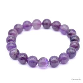 Armband Amethyst 10-10,5 mm – Dunkel
