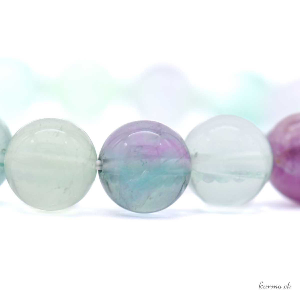 Bracelet Fluorite 10-10.5mm Bracelet Fluorite 10-10.5mm