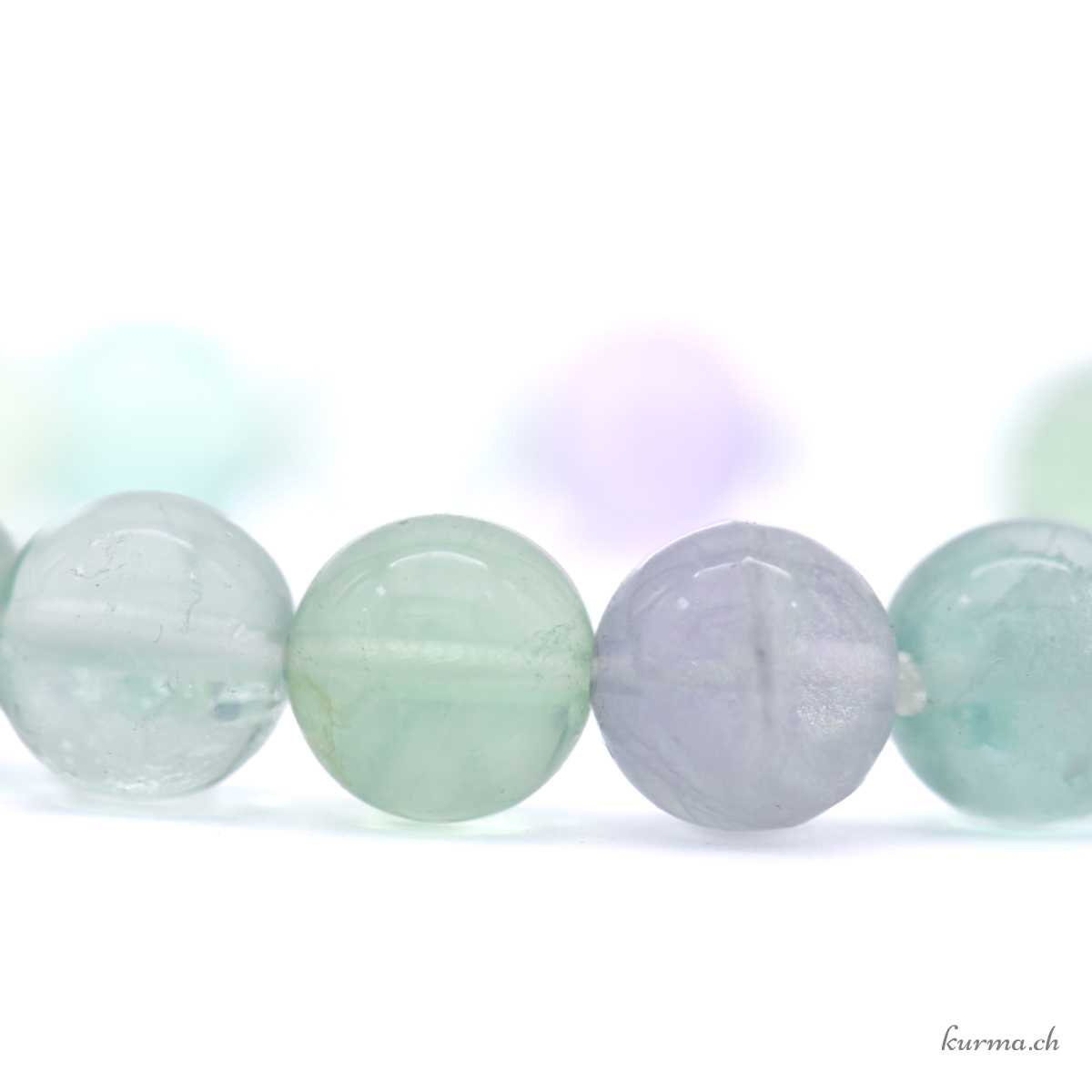 Bracelet Fluorite 10-10.5mm Bracelet Fluorite 10-10.5mm