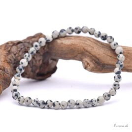 Dalmatian jasper bracelet 4-4.5mm