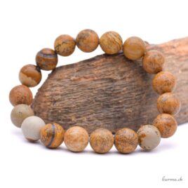 Landscape Jasper Bracelet 10.5mm