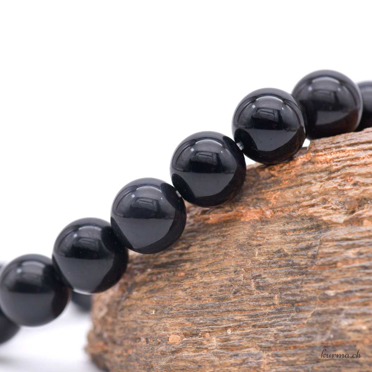 Bracelet Obsidienne arc-en-ciel 10-10.5mm Regenbogen-Obsidian-Armband 10-10.5mm