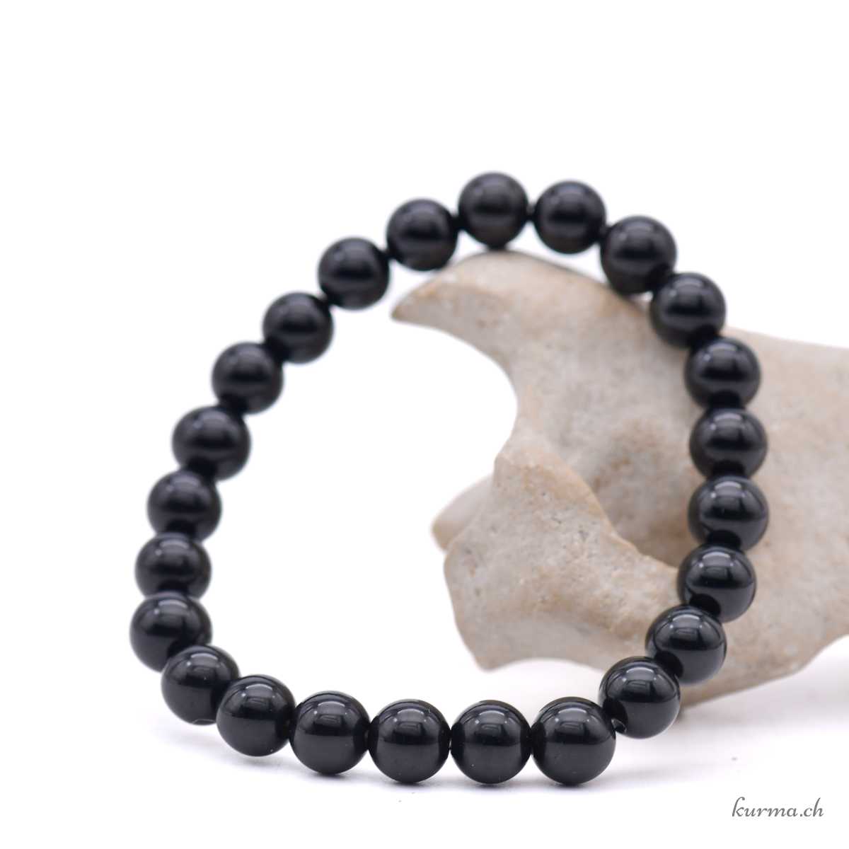 Bracelet Obsidienne arc-en-ciel 8-8.5mm Obsidian rainbow bracelet 8-8.5mm