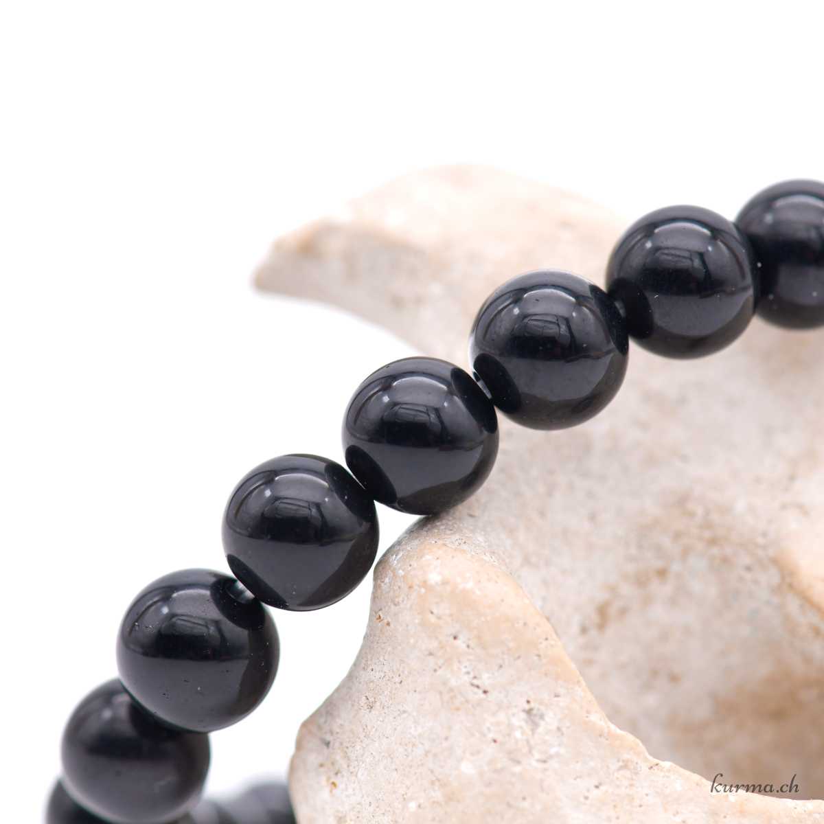 Bracelet Obsidienne arc-en-ciel 8-8.5mm Obsidian rainbow bracelet 8-8.5mm