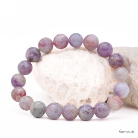 Bracciale Tormalina multicolore 10 mm