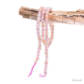 Agate cerise - Perles 4mm