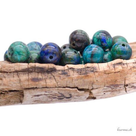 Azurite-Malachite - Perles 6-6,5mm