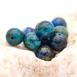Azurite-Malachite - Perles 8,5mm