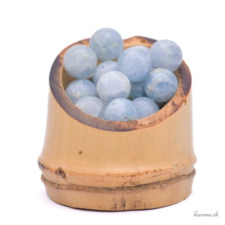 Célestine – Perlen 10–10,5–5 mm