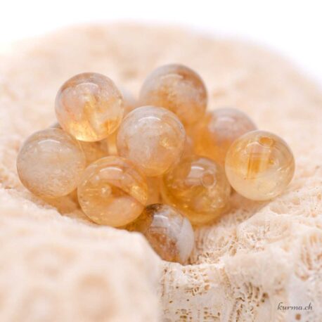 Citrine - Perles 8mm