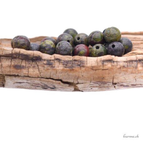 Jaspe sang de dragon - Perles 4.5-5mm