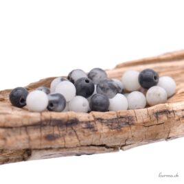 Diaspro zebrato - Perle 4-4,5 mm