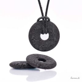 Lave - Pendentif Donut - 3cm