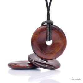 Oeil-de-boeuf - Pendentif Donut - 3cm