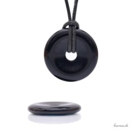 Onyx - Pendentif Donut - 3cm