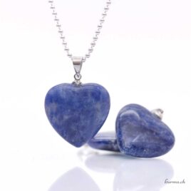 Sodalith – Herz-Anhänger